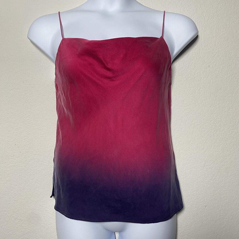 Cami NYC Ombre Spaghetti Strap Cami in Wine to Navy